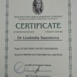 Сертификат об участии в Международном семинаре по классической гомеопатии доктора Dhanipkar Gajanan